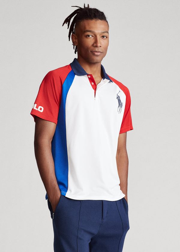 Polo Ralph Lauren Classic Fit Tech Piqué Polo Herre Danmark (WIGMS7230)